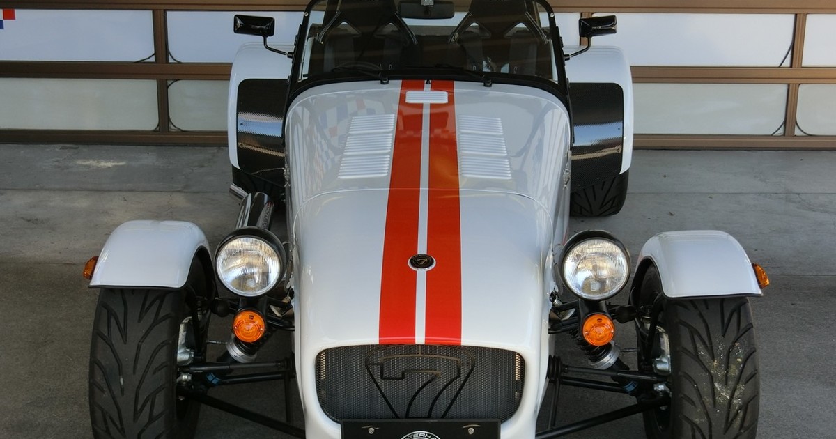STOCK LIST （在庫一覧）ページに CATERHAM SEVEN270R（ケータハム