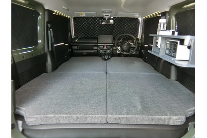STOCK LIST （在庫一覧）ページに SUZUKI JIMNY Little-D（スズキ　ジムニー　リトルD）コンプリートカー車中泊仕様を追加いたしました。