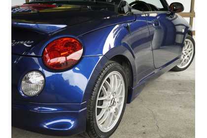 STOCK LIST （在庫一覧）ページに DAIHATSU COPEN(L880K)  5MT　ダイハツ　コペン　アルティメットエディション NewPaint
