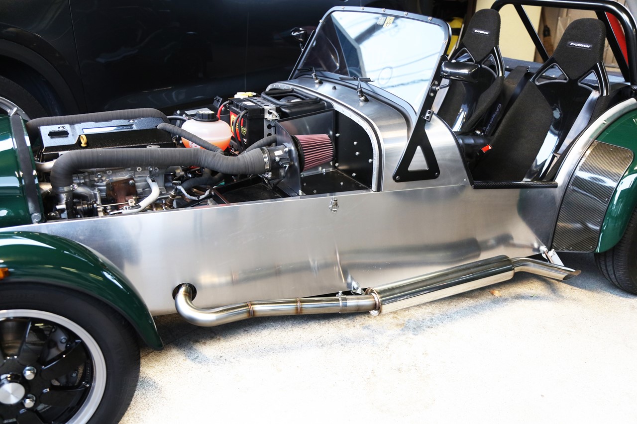 CATERHAM SEVEN170　吸気・排気パーツ